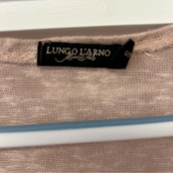 LUNGO L’ARNO Cardigan with butterfly lace trim Size S - Picture 4 of 6